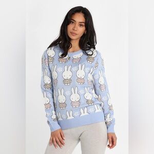 Miffy Crewneck Bunny Sweater